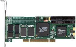 PATA RAID Controller 3ware 7006-2, RAID levels: 0, 1, 10, 5, JBOD; up to 2 HDD, PCI-X 64-bit/33MHz, Ultra ATA133, OEM ()
