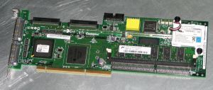 RAID controller IBM/Adaptec ASR-3225S/256MB, Ultra160 SCSI, 2 channel, 256MB RAM, BBU, 64-bit PCI-X, p/n: 13N2186, FRU: 13N2198, OEM ()
