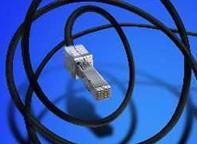 Overland Data Fiber Optics cable LC-LC Connection 50/125micron, Multimode Duplex, PVC Riser, 3m, p/n: F1221214214-003, 37553, OEM ( )
