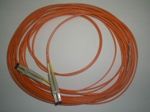 Tyco Fiber Optics cable LDD ZIP cord LC Duplex 50/125 2mm, 10m, p/n: 006-1086716, 6754444-7, OEM (оптоволоконный кабель)