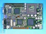 Advantech PCI-6771 Rev. B2 Single Board Computer (SBC)/w VGA, 256MB PC100 RAM, Flash 96MB, DB-9, LAN, OEM ( )