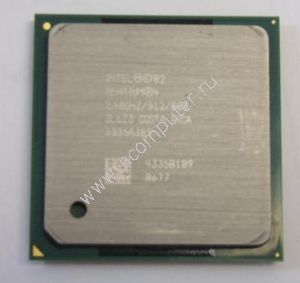 CPU Intel Pentium 4 2400A/800MHz/512KB Cache, S478, 2400MHz, SL6Z3, OEM ()
