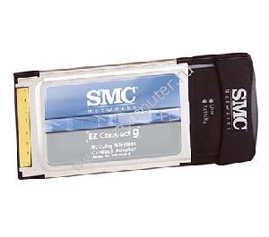 SMC SMCWCB-G 802.11G 54 Mbps Wireless CardBus Adapter, PCMCIA, retail ( )