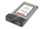 Adaptec AUA-1420V 2-port USB 2.0 Cardbus PCMCIA adapter, retail (адаптер)