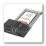 Adaptec AUA-1422CS 2-port USB 2.0/2-port FireWire 1394 Cardbus PCMCIA adapter, retail (адаптер)