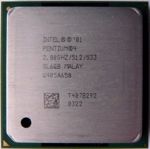 CPU Intel Pentium4 2.8GHz/512/533 (2800MHz), Northwood, S478, SL6QB, OEM (процессор)