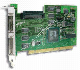 Qlogic QLA1280 Dual channel Ultra2 Wide SCSI LVD/SE controller, PCI, OEM ()