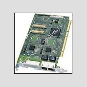 Network Ethernet card Compaq/Intel NC3134 Dual Port 10/100, 64-bit PCI-X, p/n: 161105-001, OEM ( )