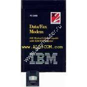 IBM PCMCIA PC card Data/Fax modem 56K/w xJack, FRU: 02K4249  (-)
