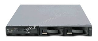 Server IBM xSeries x300, no CPU, no RAM, CD-ROM, FDD, 2xNIC, 2xUSB, rackmount 1U   ()