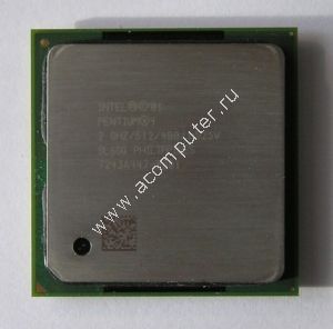 CPU Intel Pentium 4 2.0GHz/512KB Cache/ 400MHz (2000MHz), Northwood, Socket 478, SL6GQ, OEM (процессор)