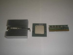 HP/Compaq 1.4GHz CPU Upgrade Kit Pentium PIII-S 1400/512/133, SL6BY (1400MHz)/w heatsink & VRM 225775-001, Tualatin, OEM (процессорный набор)