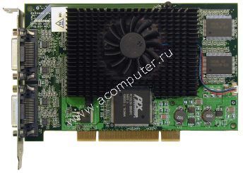 VGA card Matrox G450 MMS X4 Quad Board (Quad Port), 128MB (4x32MB), up to 4 DVI , PCI, OEM ()