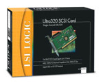 LSI Logic LSIU320 SCSI Controller Ultra320 LVD/SE, 68-pin ext/int, 64-bit PCI-X, p/n: 03-00011-01D, OEM ()