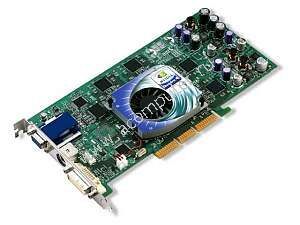VGA card HP/nVidia Quadro4 750XGL, 128MB, AGP 4X, VGA/DVI/TV out, p/n: 270452-001, 271241-001, OEM ()