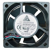     Dell/Delta AFB0612EH Processor Fan Assembly For Poweredge, p/n: 4X15M, 4Y364. -$99.
