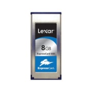      Lexar 8GB ExpressCard Solid State Drive (SSD) Flash Memory card, p/n: 2741. -$99.