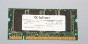     Infineon SODIMM HYS64D32020GDL-6-C, 256MB, DDR PC2700 (333MHz) CL2.5. -$12.95.