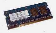      Nanya SODIMM NT256T64UH4A0FN-5A, 256MB, DDR2-400 (PC2-3200). -$14.95.