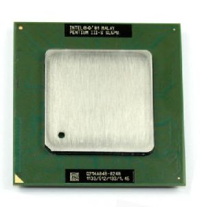 CPU Intel Pentium PIII-S 1133/512/133/1.45, Tualatin, SL5PU, 1.133GHz (1133MHz), OEM () (  10 )