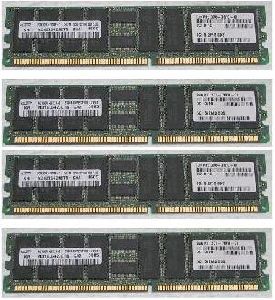      SUN Microsystems X7703A-4 2GB (4x512MB) DDR266 (PC2100) ECC CL2 RAM Memory Kit, p/n: 371-1116-01. : $199.