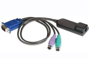 Avocent DSRIQ-PS2 System Integration Module, RJ45/VGA+PS2, OEM (кабель)