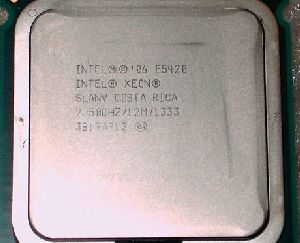     CPU Intel Xeon Quad Core E5420 2.50GHz (2500MHz), 1333MHz FSB, 12MB Cache, Socket LGA771, SLANV.  - $309