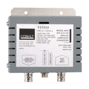 Cobalt 4010 Digital SDI/Analog Composite Converter PAL/NTSC, OEM ()
