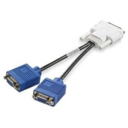      Molex DMS-59 pin VGA Y-Splitter cable, 1xDMS 59-pin (M)/2xDVI (F) connectors, NVS440/NVS280. -$49.