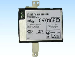 Intel PRO/Wireless 2011B WiFi LAN CF Card Adapter, model: WCF2011BEWW, OEM (  )