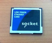      Socket CompactFlash (CF) Low Power Ethernet Card, p/n: 8510-00093 C. -$29.