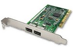 Adaptec AUA-2000LP 1xPCI to 2xUSB 2.0 Controller (adapter), retail (адаптер)