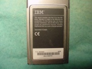      IBM Token-Ring Auto 16/4 PC Credit Card Network adapter, PCMCIA, p/n: 92G9352. -$39.