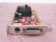      Video card HP/ATI Radeon X600 128MB, DVI/S-Video, PCI-E X16, Low-Profile (LP), p/n: 398332-001, 353049-003, 109-A26030-01. -$39.95.