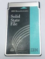 IBM Microelectronics 10MB Solid State File PC Card, p/n: 40G2907  (карта памяти)