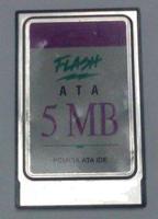Intel 5MB IDE Flash ATA PCMCIA PC Card  ( )
