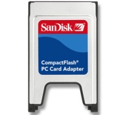     SanDisk PCMCIA CompactFlash adapter. -$79.
