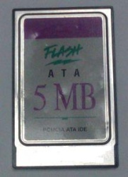      Intel 5MB IDE Flash ATA PCMCIA PC Card. -$79.