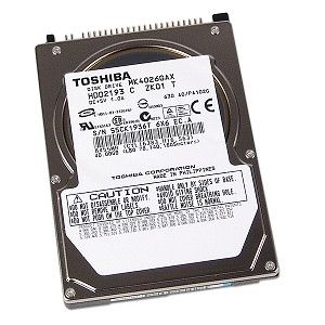 HDD Toshiba MK4026GAX 40GB, 5400 rpm, ATA IDE, 16MB Cache, 2.5" (notebook type), OEM ( )