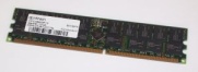      Infineon DDR RAM DIMM 2GB PC2700 (333MHz), ECC, Reg., p/n: HYS72D256320GBR-6-B. -$109.