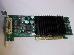 HP/Compaq nVIDIA Quadro4 280nvs 64MB AGP 8X VGA card, Dual VGA, no cable, p/n: 350969-002, 351383-001, OEM ()