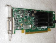    Dell/ATI Radeon X300 128MB DVI PCI-E Video card, p/n: 109-A25900-00, 0H3823. -$39.