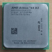    CPU AMD Athlon 64 X2 3800+ Dual Core Socket 940 (AM2) (S940), 2.0GHz, 2x512KB Cache L2, ADO3800IAA5CZ. -$89.