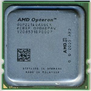 CPU AMD Next-Generation Opteron Model 2214HE, 2.2GHz (2200MHz), 2x1MB Cache, Socket F Santa Rosa, OSP2214GAU6CX, OEM (процессор)