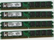       Kingston ValueRAM KVR800D2K2/4GR 4GB (2x2GB) DDR2 PC2-6400 (800MHz) non-ECC 240-pin CL5 U-DIMM Memory Kit. -$109.