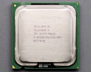 CPU Intel Celeron D 331 2.66GHz/256/533 (2.66GHz), LGA775, SL7TV, OEM (процессор)