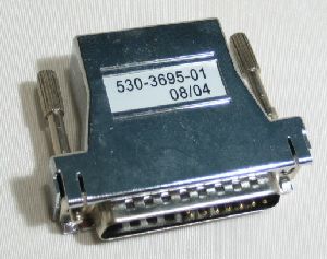 SUN Microsystems DB25-RJ45 Adapter, p/n: 530-3695 (5303695), OEM ()