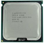 CPU Intel Xeon Dual Core 5150 2.66GHz (2660MHz), 1333MHz FSB, 4MB Cache, 1.325v, Socket LGA771, Woodcrest, SLABM, OEM ()