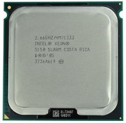     CPU Intel Xeon Dual Core 5150 2.66GHz (2660MHz), 1333MHz FSB, 4MB Cache, 1.325v, Socket LGA771, Woodcrest, SLABM. -$79.