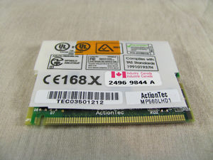 Dell/ActionTec MP560LHD1 56K Modem card, p/n: 06158U, OEM (   )